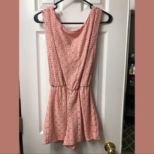 Blush pink romper